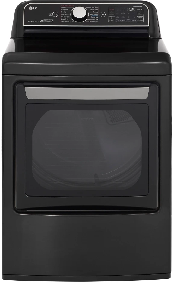 LG 7.3 Cu. Ft. Black Steel Front Load Gas Dryer 3 LG 7.3 Cu. Ft. Black Steel Front Load Gas Dryer