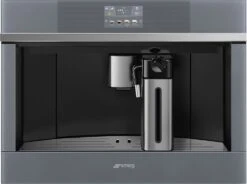 Smeg Linea 24" Mystic Gray Fully Automatic Coffee System