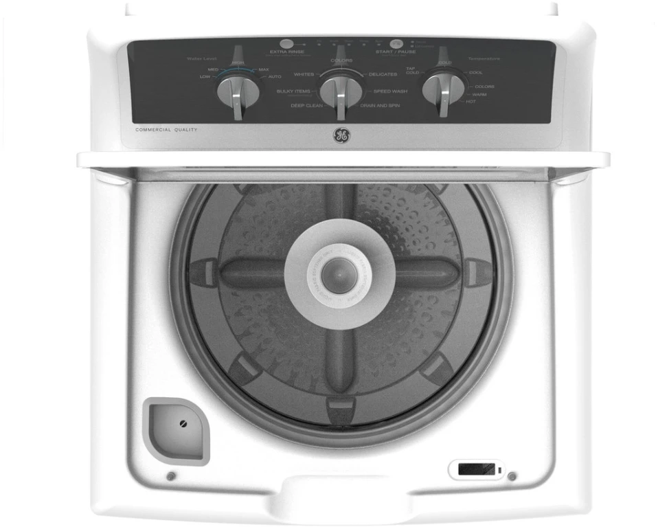 Open Box **Scratch And Dent** GE® 4.2 Cu. Ft. White Top Load Washer 8 Open Box **Scratch And Dent** GE® 4.2 Cu. Ft. White Top Load Washer - Image 6