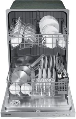 Samsung 24" White Built-In Dishwasher -Samsung LG Store ec16782f 8225 425f 9d89 d1d096f0658c