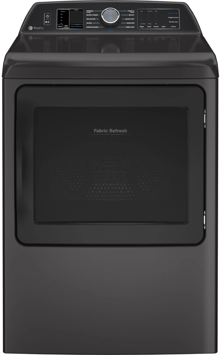 GE Profile™ 7.3 Cu. Ft. Diamond Gray Front Load Electric Dryer 3 GE Profile™ 7.3 Cu. Ft. Diamond Gray Front Load Electric Dryer