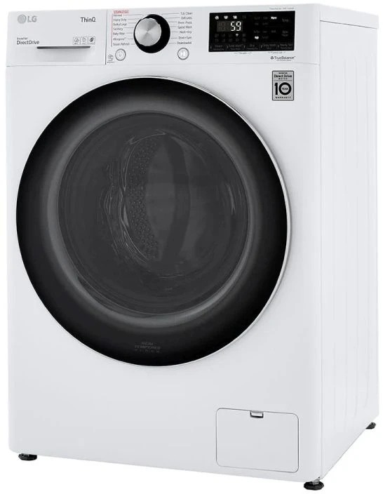 LG 2.4 Cu. Ft. White Front Load Washer Dryer Combo 6 LG 2.4 Cu. Ft. White Front Load Washer Dryer Combo - Image 4