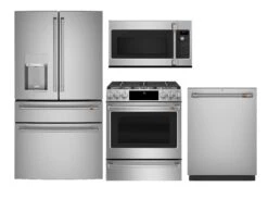 GECAFE Kitchen 4 Piece Package 356 CVE28DP2NS1-CGS700P2MS1-CDT805P2NS1-CVM517P2RS1