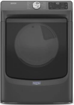 Maytag® 7.3 Cu. Ft. Volcano Black Front Load Electric Dryer