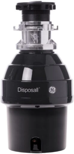 GE® 0.75 HP Black Continuous Feed Garbage Disposer