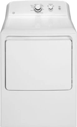 GE® 7.2 Cu. Ft. White Front Load Electric Dryer