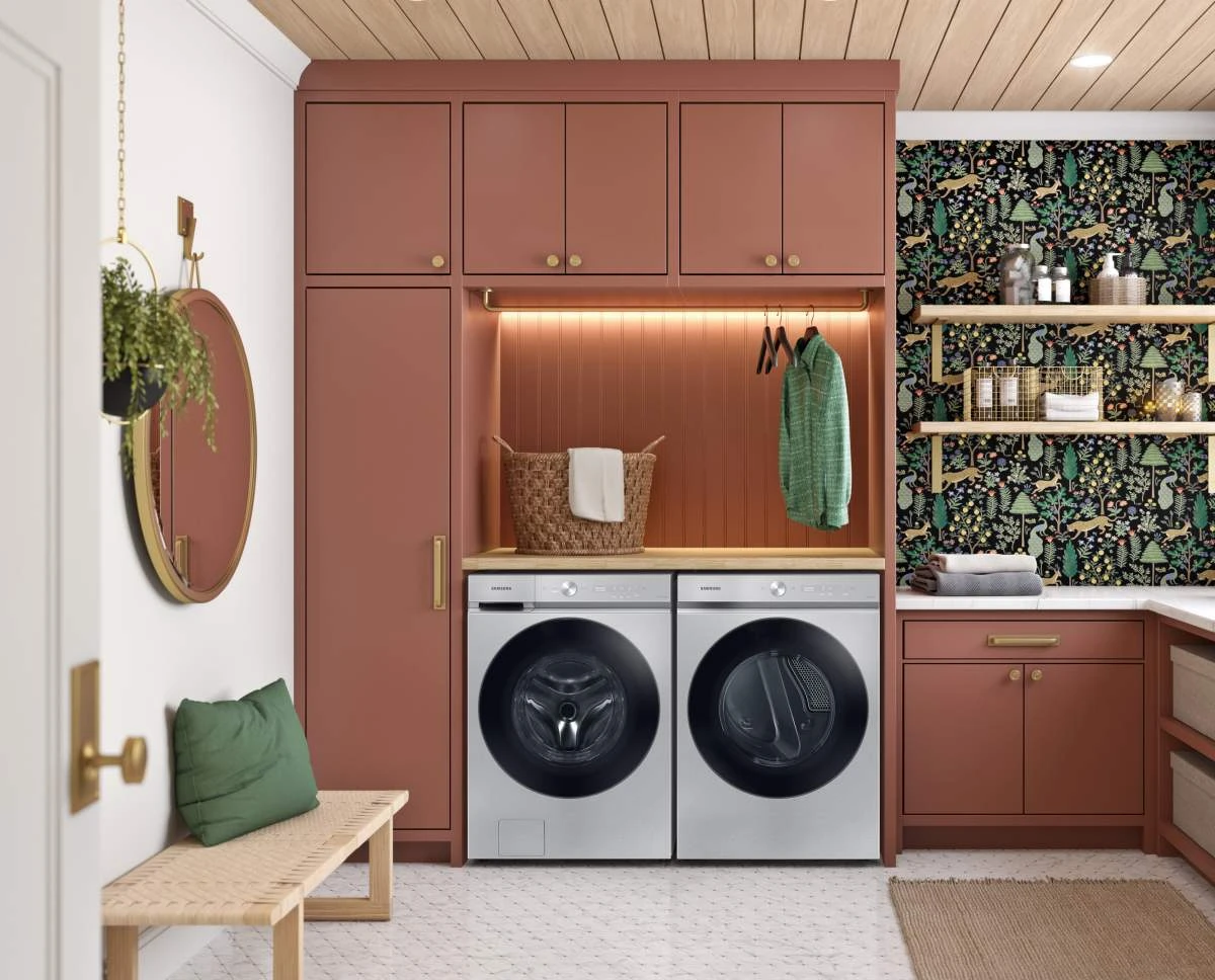 Samsung Bespoke 8700 Series 5.3 Cu. Ft. Silver Steel Front Load Washer 11 Samsung Bespoke 8700 Series 5.3 Cu. Ft. Silver Steel Front Load Washer - Image 9