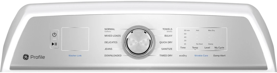 GE Profile™ 7.4 Cu. Ft. White Electric Dryer 7 GE Profile™ 7.4 Cu. Ft. White Electric Dryer - Image 5