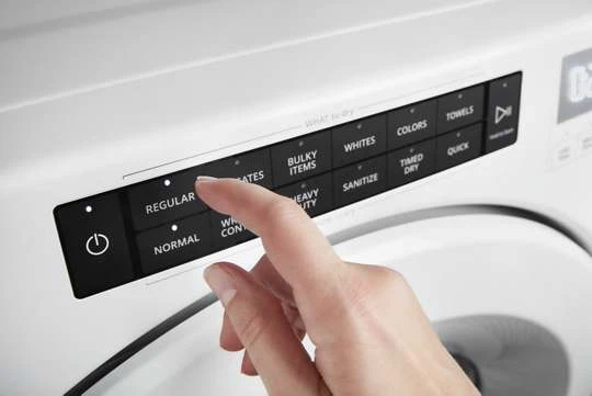Whirlpool® 7.4 White Front Load Electric Dryer 4 Whirlpool® 7.4 White Front Load Electric Dryer - Image 2