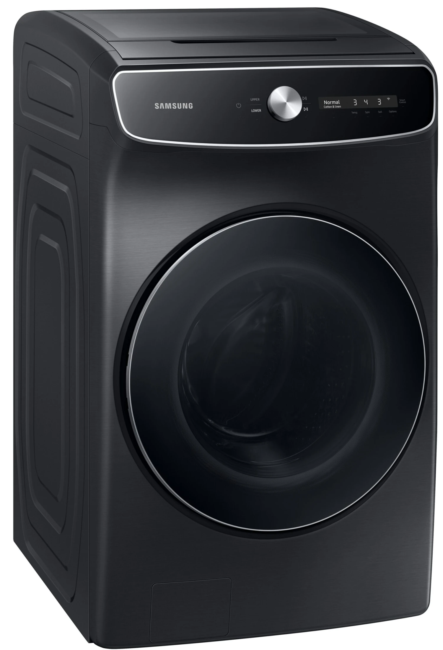 Open Box **Scratch And Dent** Samsung 6.0 Cu. Ft. Brushed Black Front Load Washer 4 Open Box **Scratch And Dent** Samsung 6.0 Cu. Ft. Brushed Black Front Load Washer - Image 2