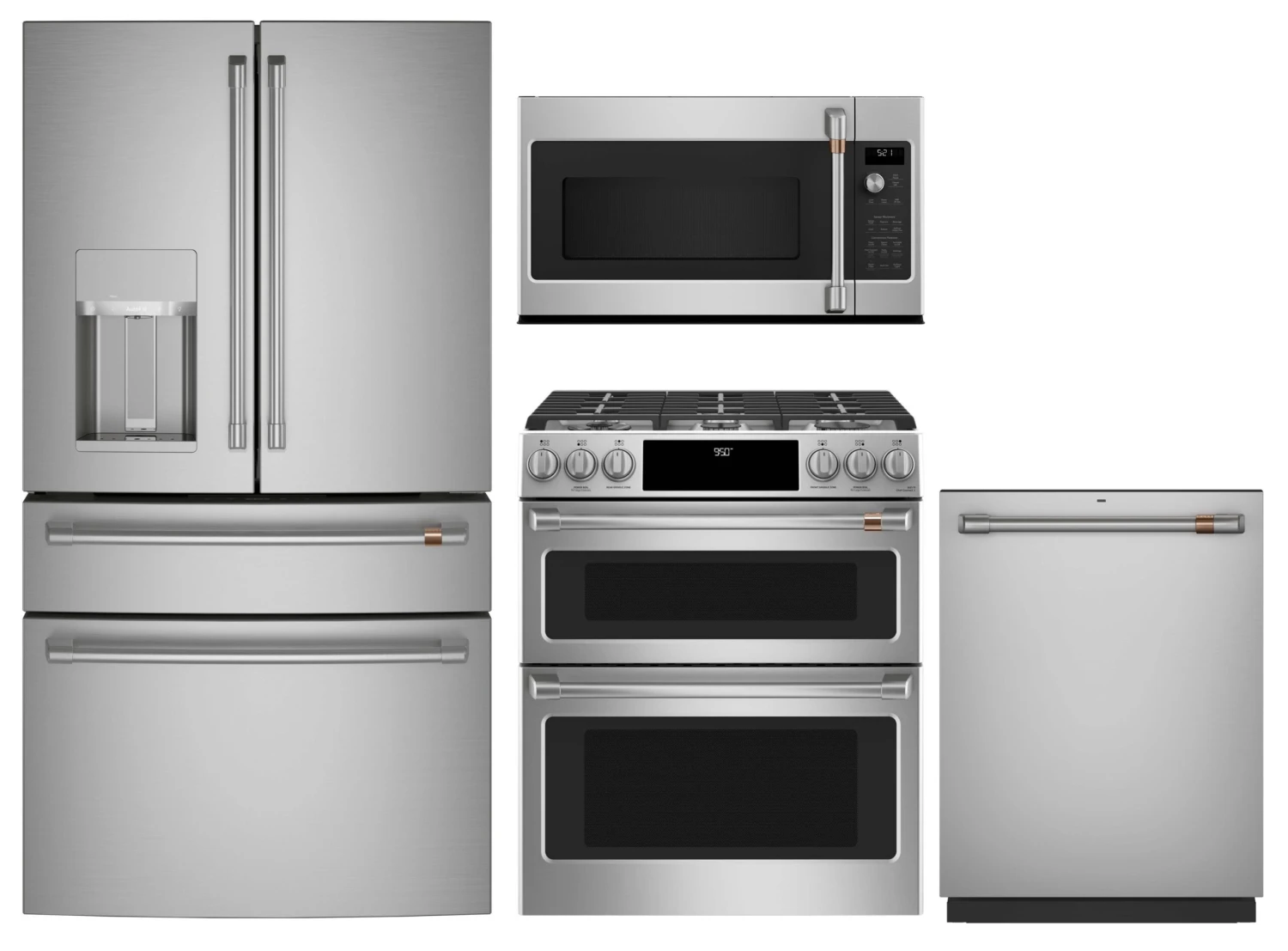 GECAFE Kitchen 4 Piece Package 99 C2S950P2MS1-CVE28DP2NS1-CDT845P2NS1-CVM521P2MS1 3 GECAFE Kitchen 4 Piece Package 99 C2S950P2MS1-CVE28DP2NS1-CDT845P2NS1-CVM521P2MS1