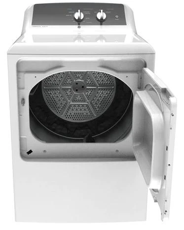GE® 6.2 Cu. Ft. White Front Load Natural Gas Dryer 6 GE® 6.2 Cu. Ft. White Front Load Natural Gas Dryer - Image 4