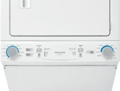 Frigidaire® 3.9 Cu. Ft. Washer, 5.6 Cu. Ft. Dryer White Electric Stack Laundry -Samsung LG Store f9c20fec a199 4e7f a742 2a2e48acee0d 1