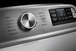 Maytag® 7.4 Cu. Ft. White Front Load Electric Dryer -Samsung LG Store fc284fa2 5746 46ae b34b db549bae6588