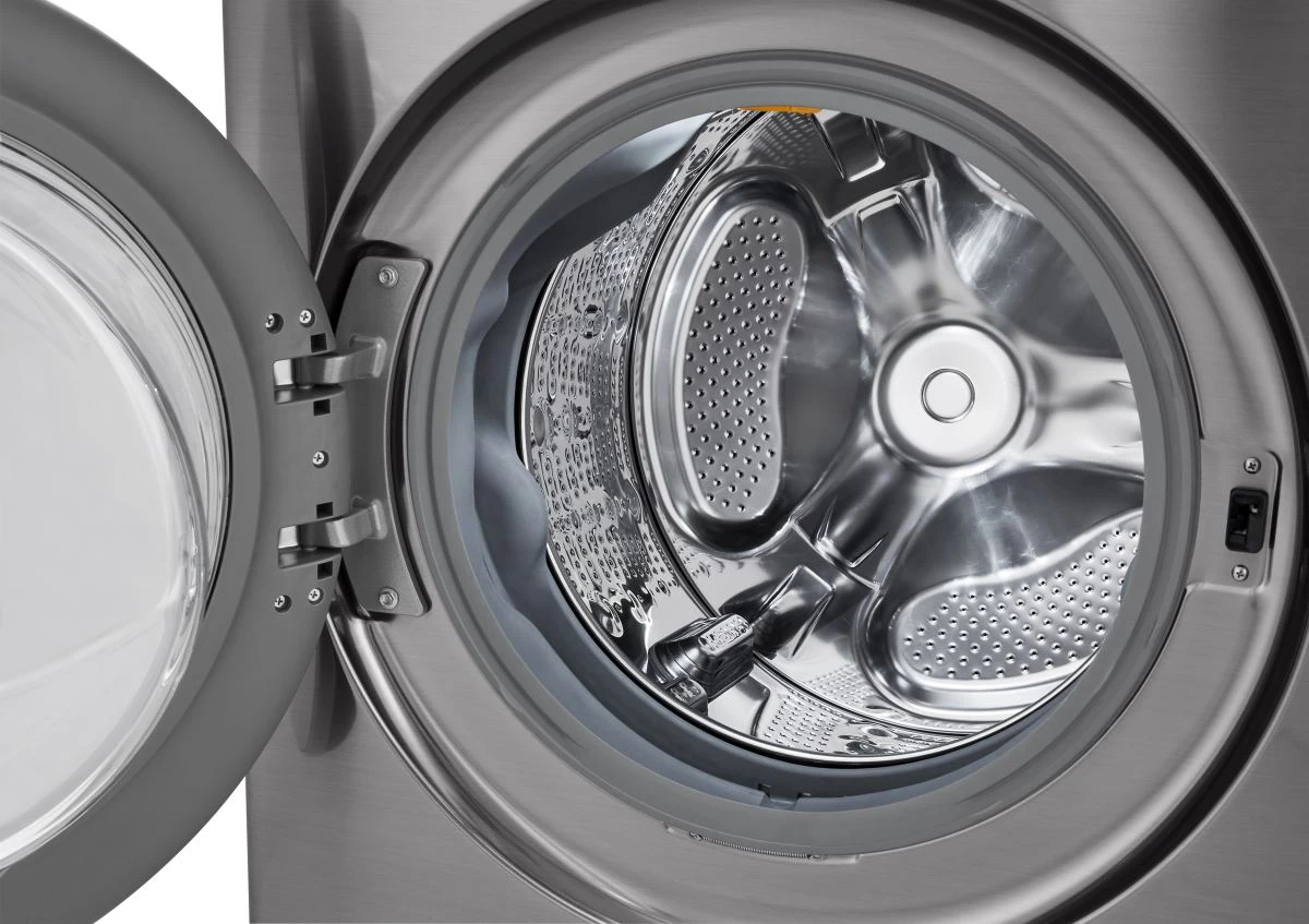 LG 4.5 Cu. Ft. Washer, 7.4 Cu. Ft. Electric Dryer Graphite Steel Front Load Stack Laundry 8 LG 4.5 Cu. Ft. Washer, 7.4 Cu. Ft. Electric Dryer Graphite Steel Front Load Stack Laundry - Image 6