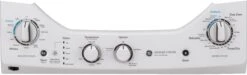 GE® Unitized Spacemaker® 2.3 Cu. Ft. Washer, 4.4 Cu. Ft. Dryer White On White Stack Laundry -Samsung LG Store ge gud24essmww5