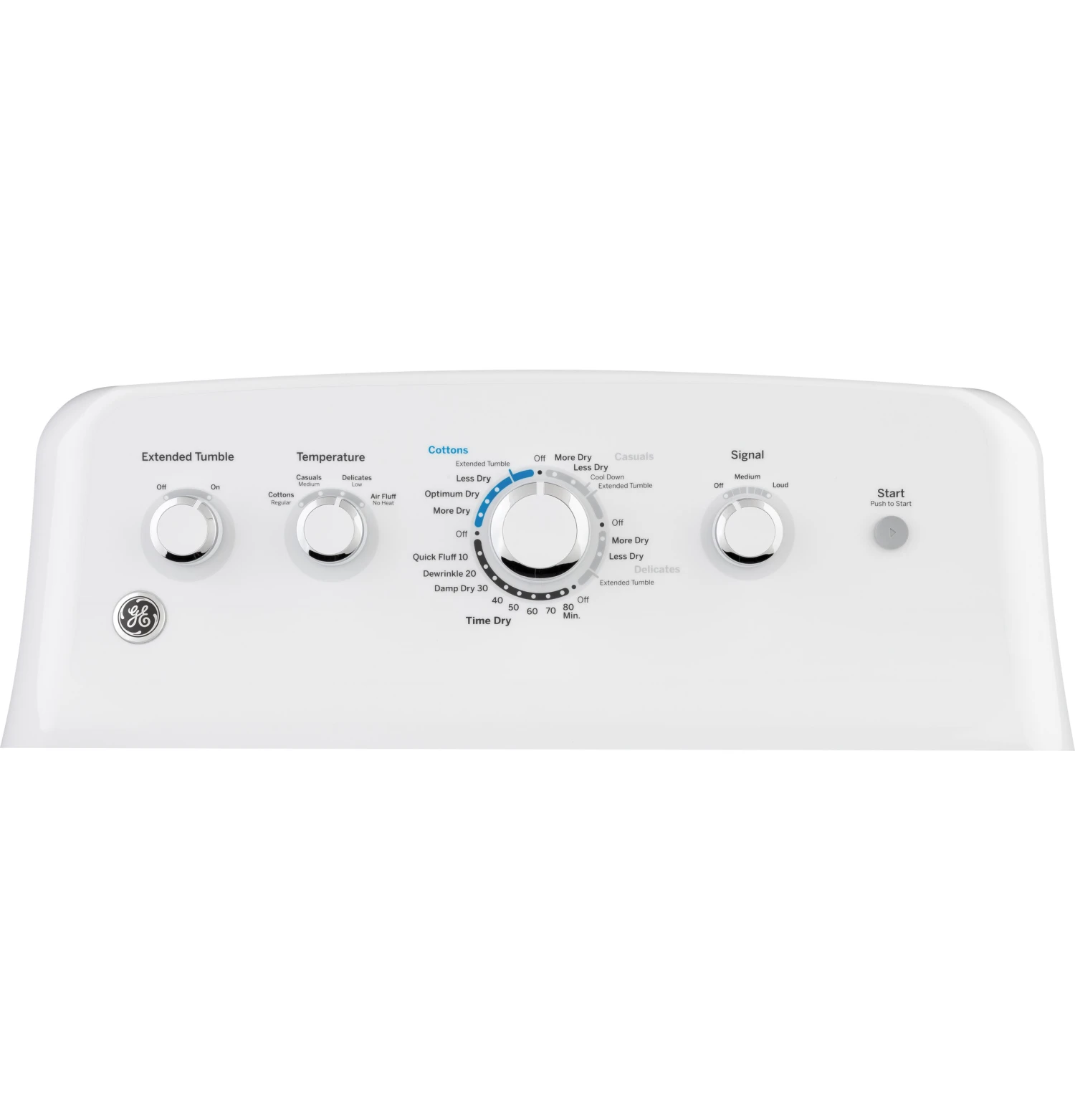 Open Box **Scratch And Dent** GE® 7.2 Cu. Ft. White Electric Dryer 7 Open Box **Scratch And Dent** GE® 7.2 Cu. Ft. White Electric Dryer - Image 5