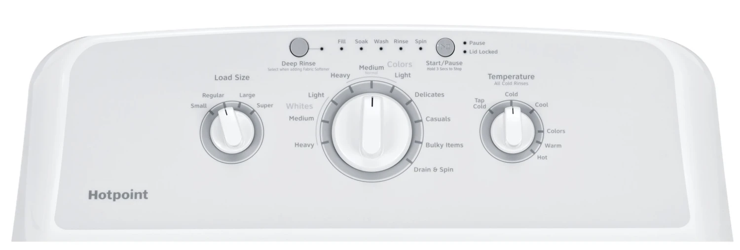 GE HOTPOINT Laundry Pair Package 550 HTW240ASKWS-HTX24EASKWS 12 GE HOTPOINT Laundry Pair Package 550 HTW240ASKWS-HTX24EASKWS - Image 10