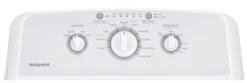 Hotpoint® 3.8 Cu. Ft. White Top Load Washer -Samsung LG Store htw240askws1