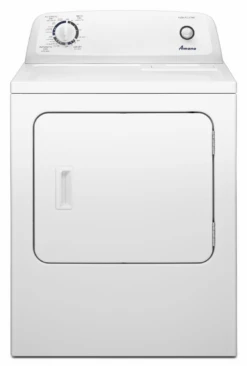 Amana® 6.5 Cu. Ft. White Front Load Gas Dryer