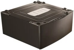 Open Box **Scratch And Dent** LG Signature SideKick™ 29" Black Stainless Steel Pedestal Washer 9 Open Box **Scratch And Dent** LG Signature SideKick™ 29" Black Stainless Steel Pedestal Washer -Samsung LG Store wd205ck3