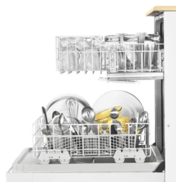 Whirlpool® 24" Portable Dishwasher-White -Samsung LG Store wdp370pahw6