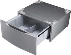 LG 27" Graphite Steel Laundry Pedestal -Samsung LG Store wdp4v4