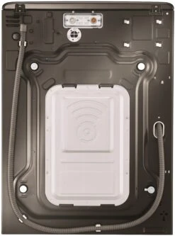 Open Box **Scratch And Dent** LG Signature 5.8 Cu. Ft. Black Stainless Steel Front Load Washer -Samsung LG Store wm9500hka 1