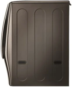 Open Box **Scratch And Dent** LG Signature 5.8 Cu. Ft. Black Stainless Steel Front Load Washer -Samsung LG Store wm9500hka7 1